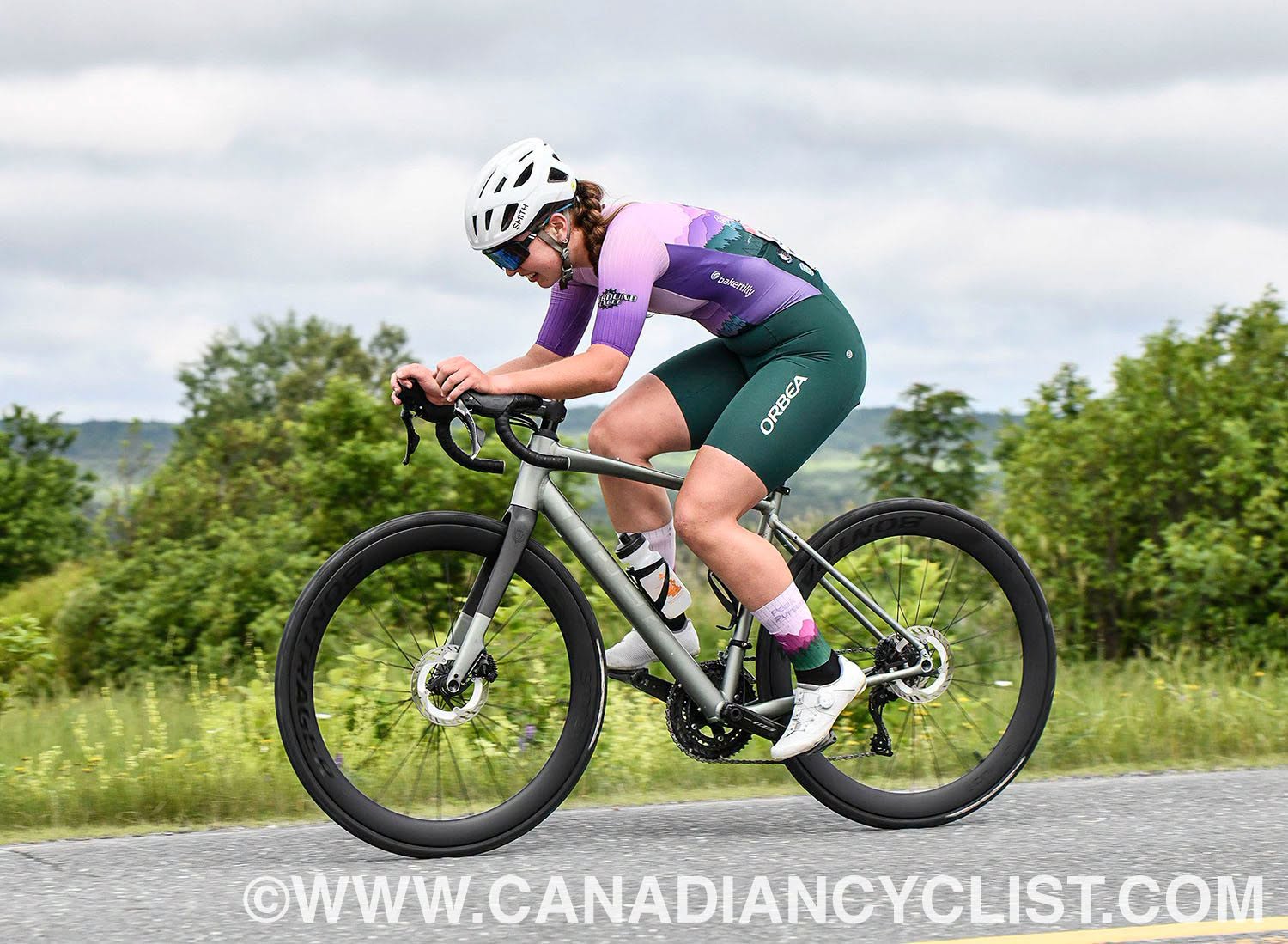 Read more about the article Isla Thomas – Peak Pursuits Wins 5 th Place Canadian National Criterium Championships in Saint-Georges, QC